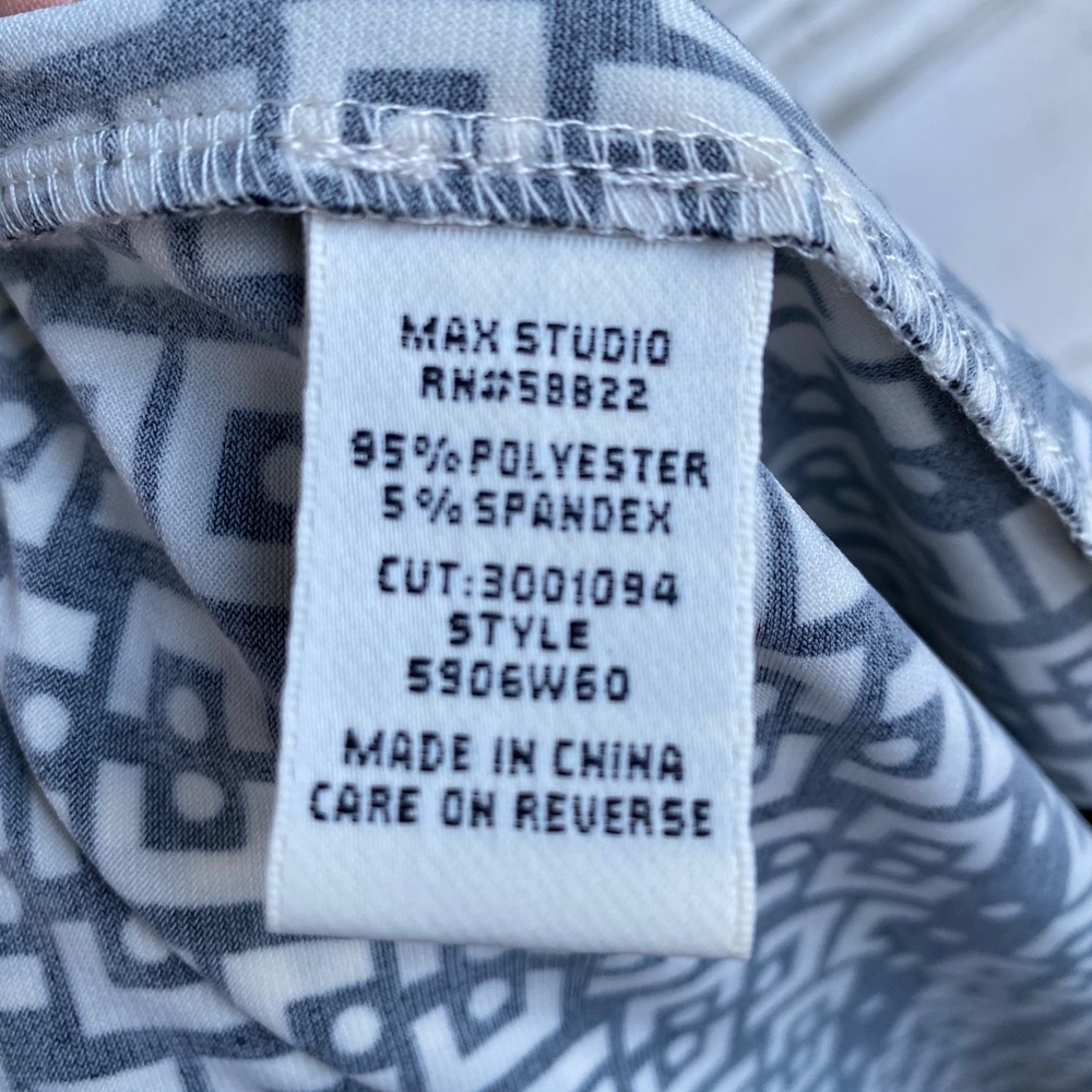 NWT Max Studio Wrap Dress L - Picture 5 of 7